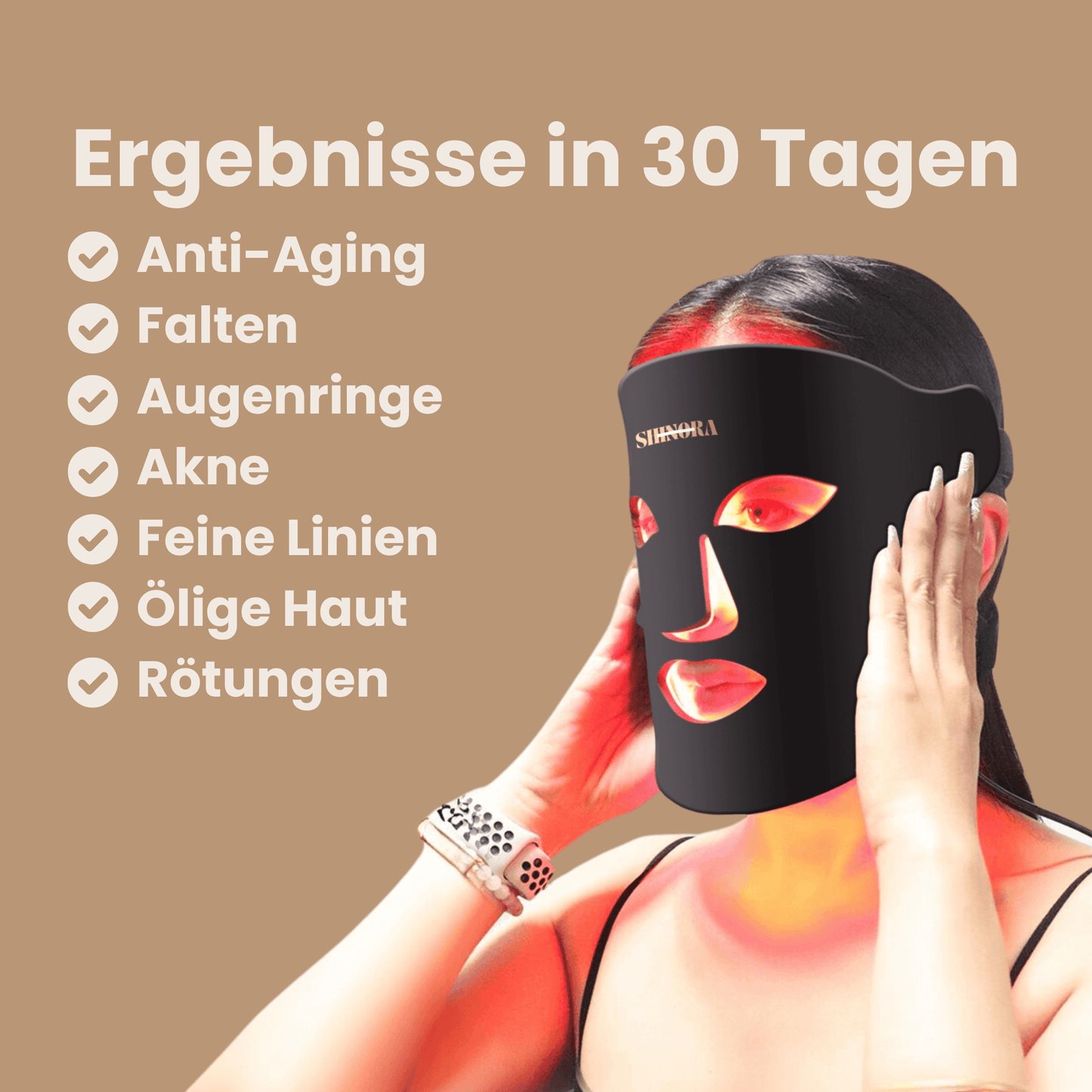 DermiGlow – Lysterapi Maske