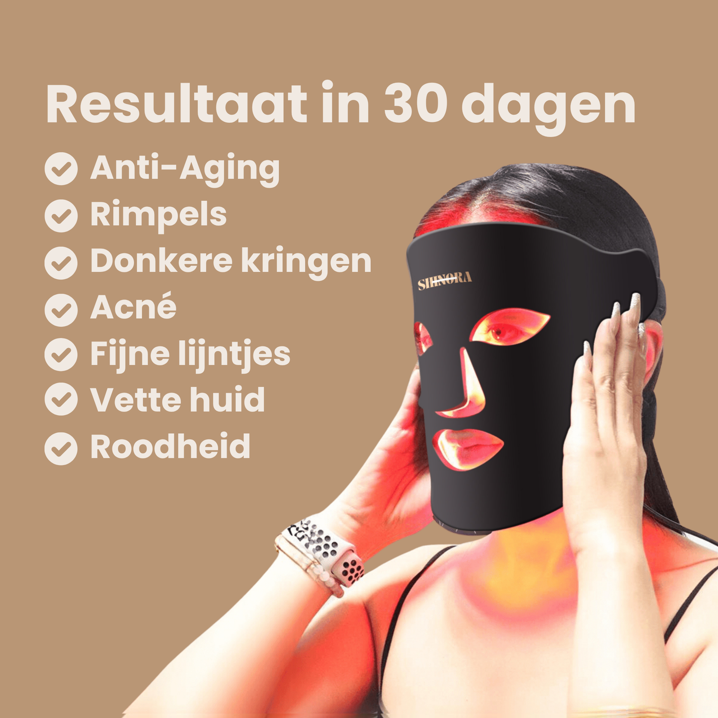 DermiGlow – Masque de luminothérapie