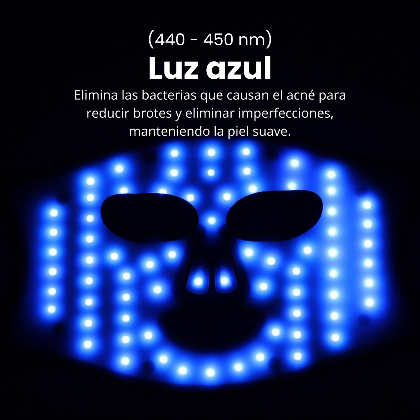 DermiGlow - Máscara LED Facial (ES)