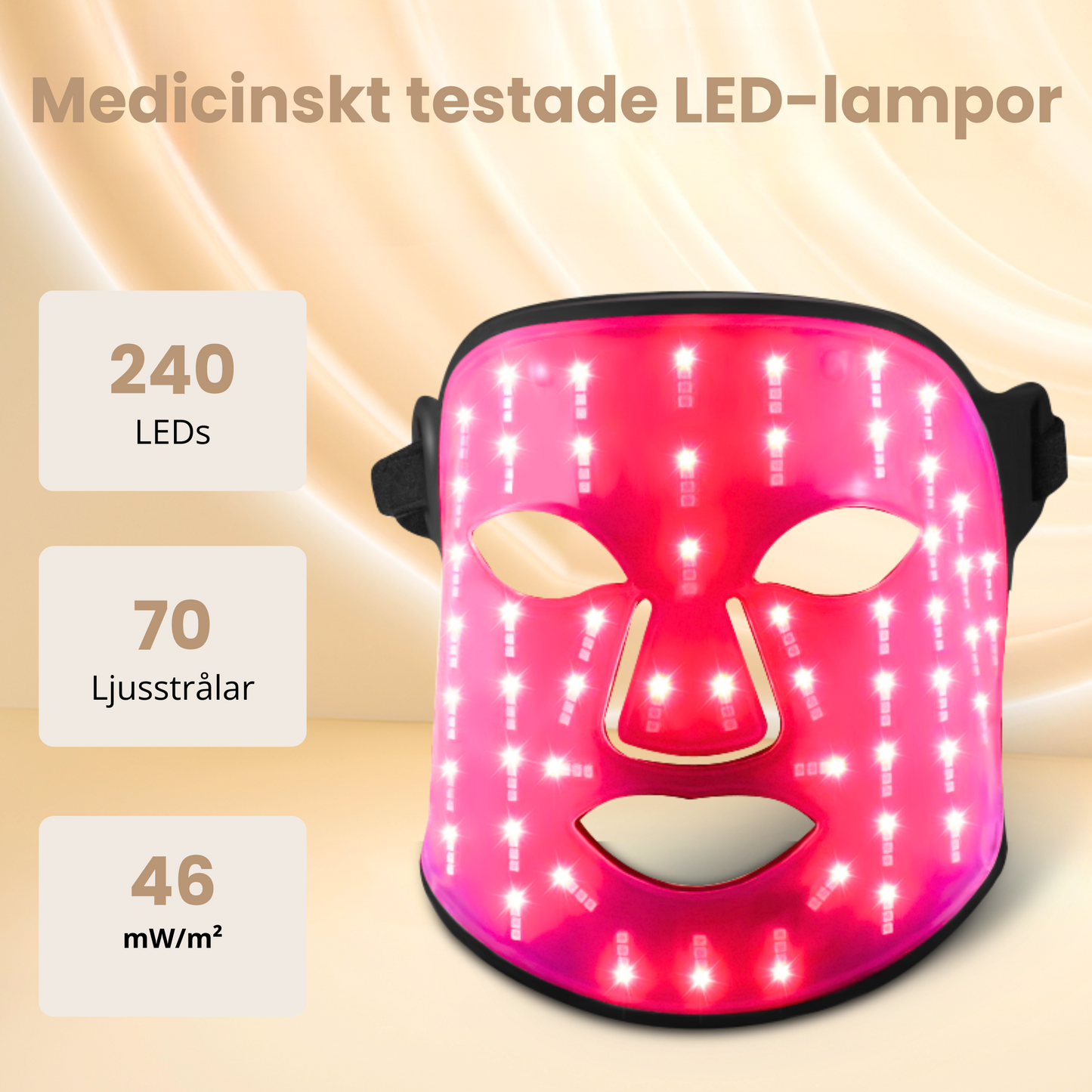DermiGlow – Ljusterapi-mask