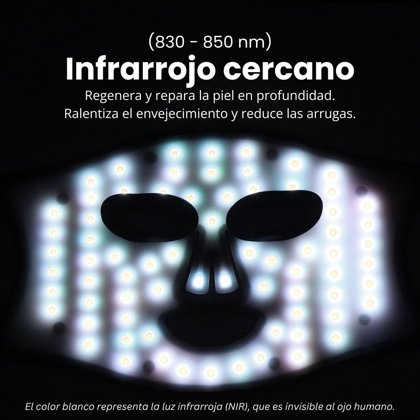 DermiGlow - Máscara LED Facial (ES)